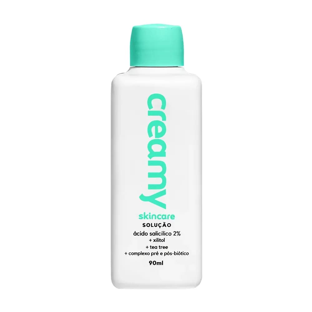TÔNICO FACIAL ÁCIDO SALICÍLICO 2% ANTIACNE 90ML CREAMY