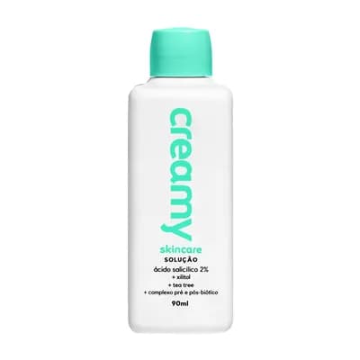 TÔNICO FACIAL ÁCIDO SALICÍLICO 2% ANTIACNE 90ML CREAMY