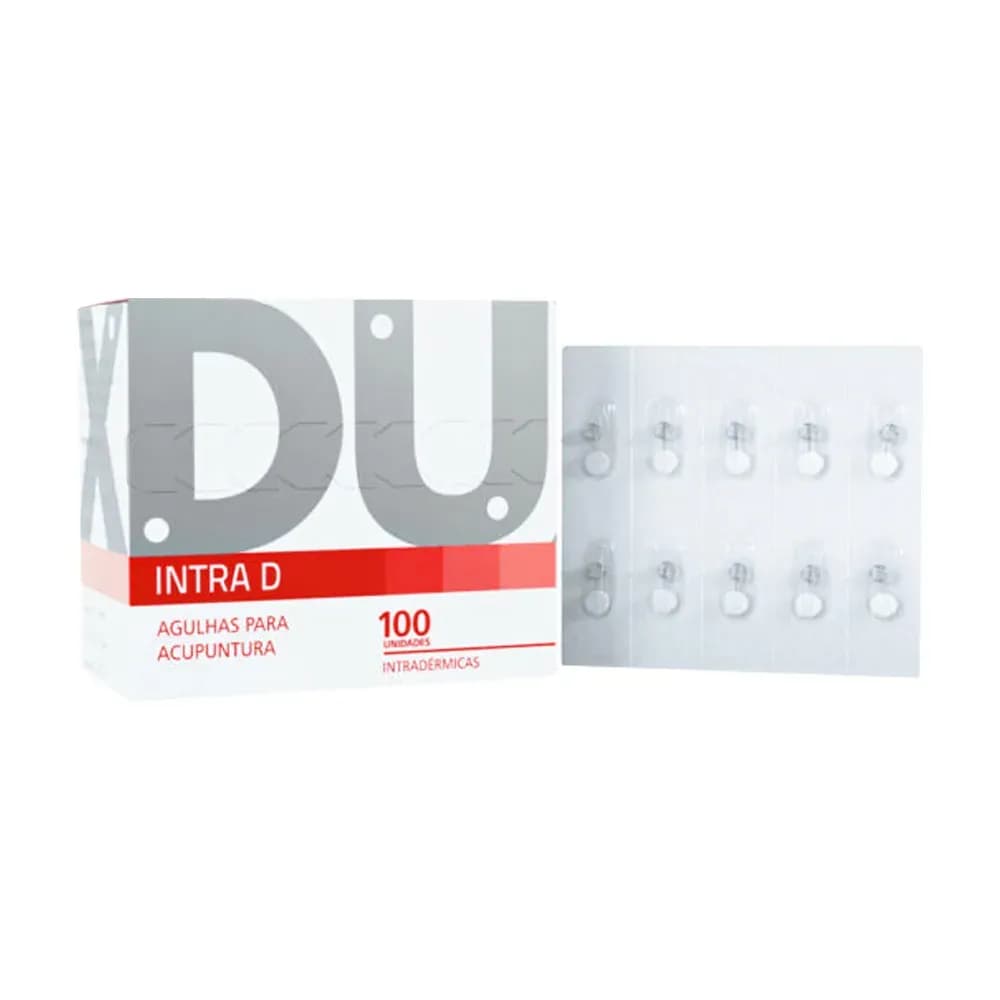 AGULHA DE ACUPUNTURA INTRADÉRMICA TAM 0,16X9MM C/100UN DUX