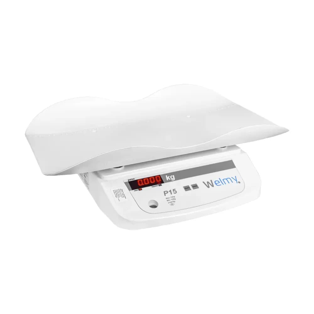 BALANÇA ELETRONICA PEDIATRICA 15KG 109-E BIVOLT AUTOM. WELMY