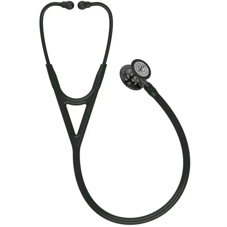 ESTETOSCÓPIO LITTMANN CARDIOLOGY IV 6204 PRETO CHAMPAGNE 3M