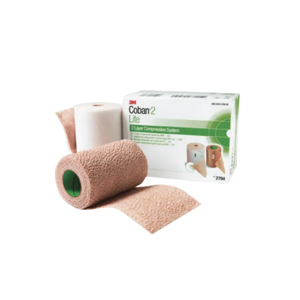 KIT COMPRESSA DE 2 CAMADAS LITE COBAN 2 LITE 3M