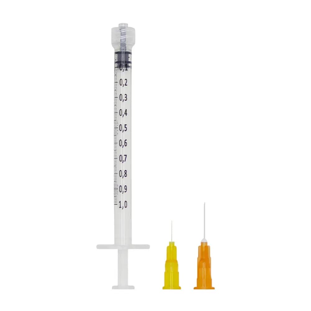KIT SERINGA HIPODÉRMICA LUER LOCK RESÍDUO ZERO ESTÉRIL 1ML SUPERA SR