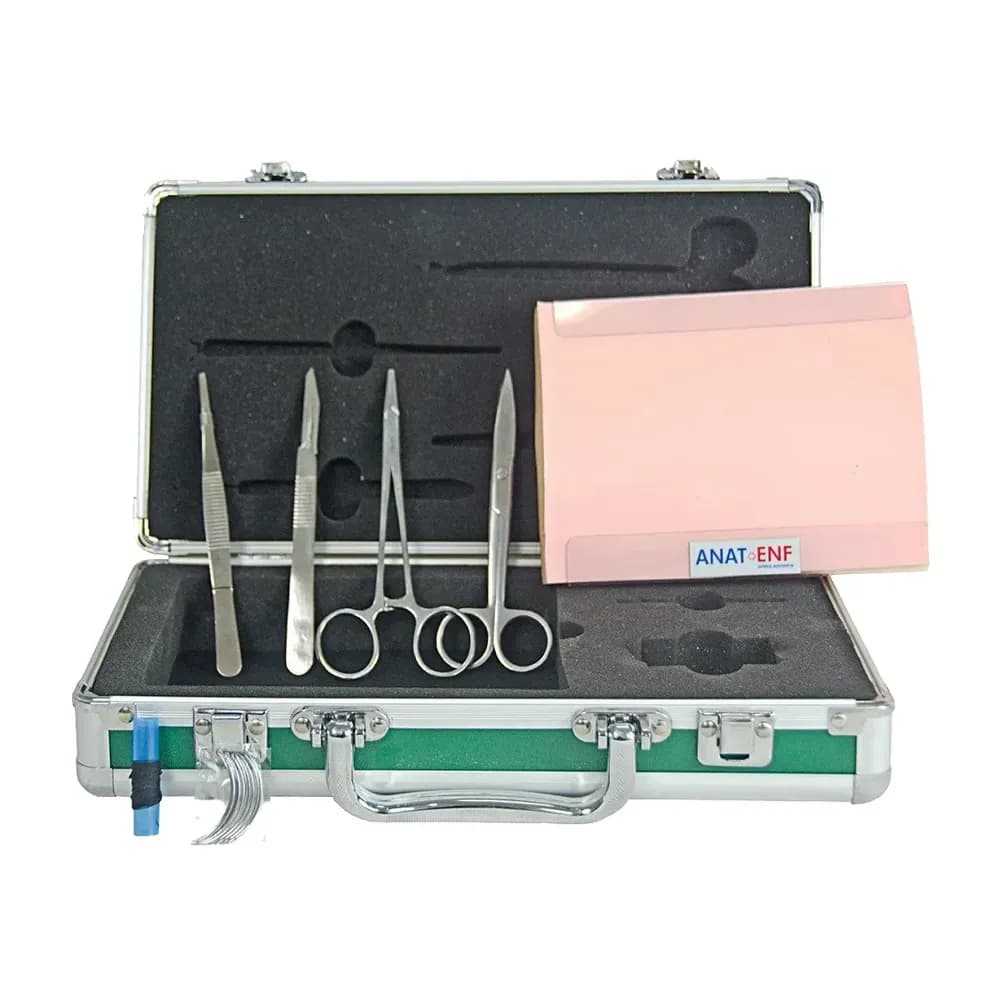 KIT SIMULADOR DE PELE PARA TREINAMENTO DE SUTURA ANATOMIC