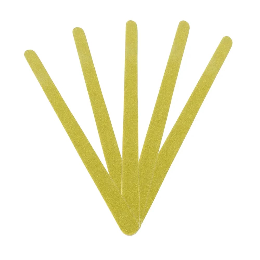 LIXA PARA UNHA COR AMARELO 100 UNIDADES SANTA CLARA