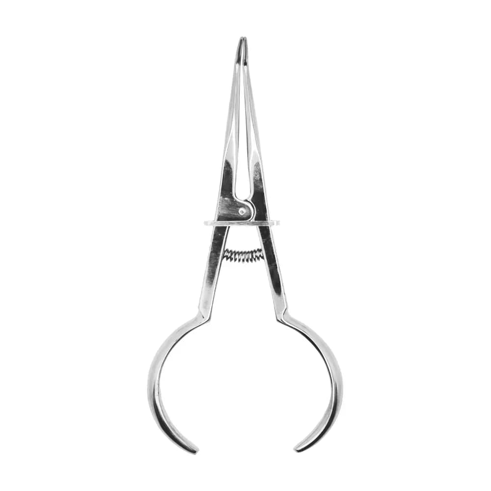 PINÇA PORTA GRAMPO PALMER SERRILHADA AÇO INOX DUFLEX SSWHITE
