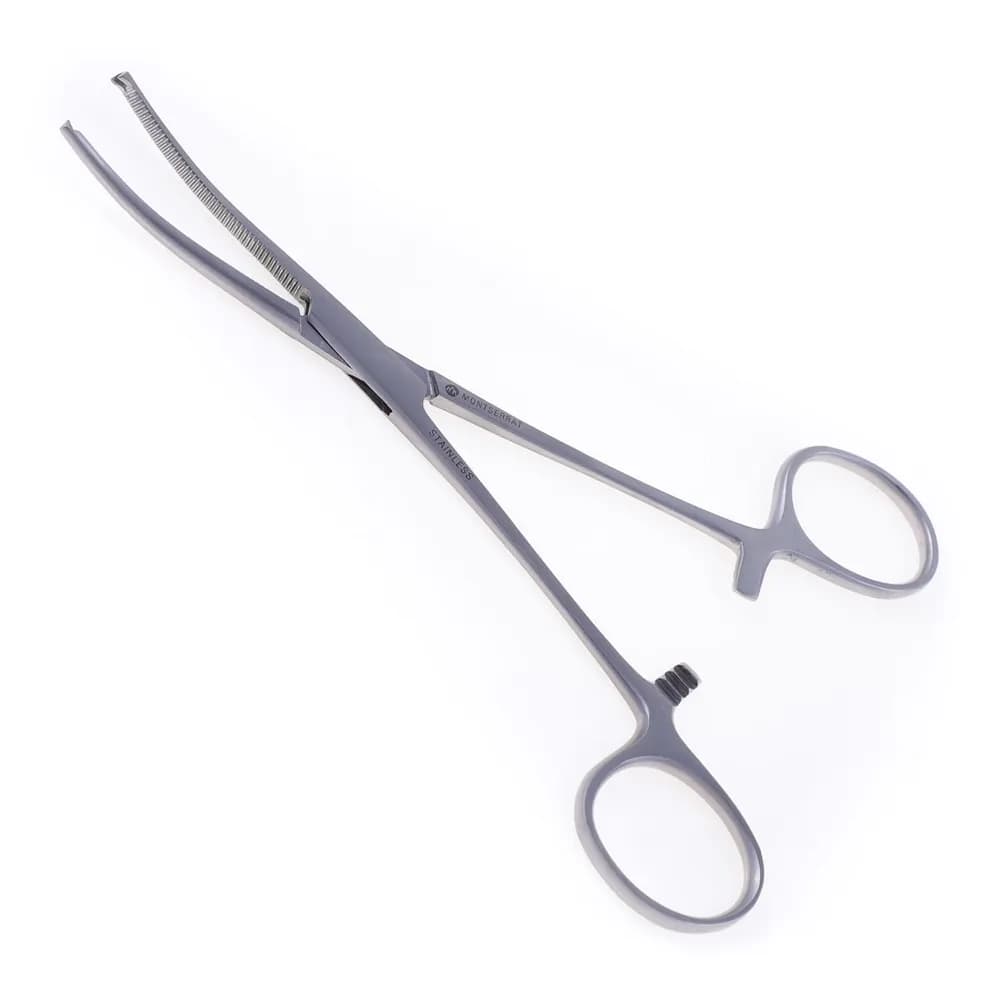 Pinça Kocher Curva 14 cm