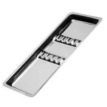 Bandeja Aço Inox com Separação Pequena 22,5X10cm - SS White