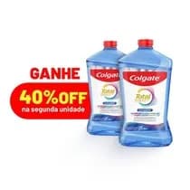 Kit Promocional Enxaguante Bucal Total Clean Mint Refil - Colgate