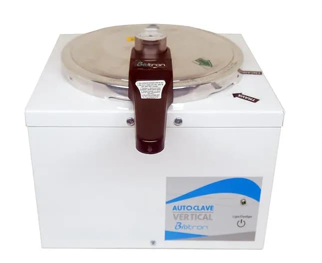 AUTOCLAVE VERTICAL ANALOGICA BIVOLT 5 LITROS BIOTRON
