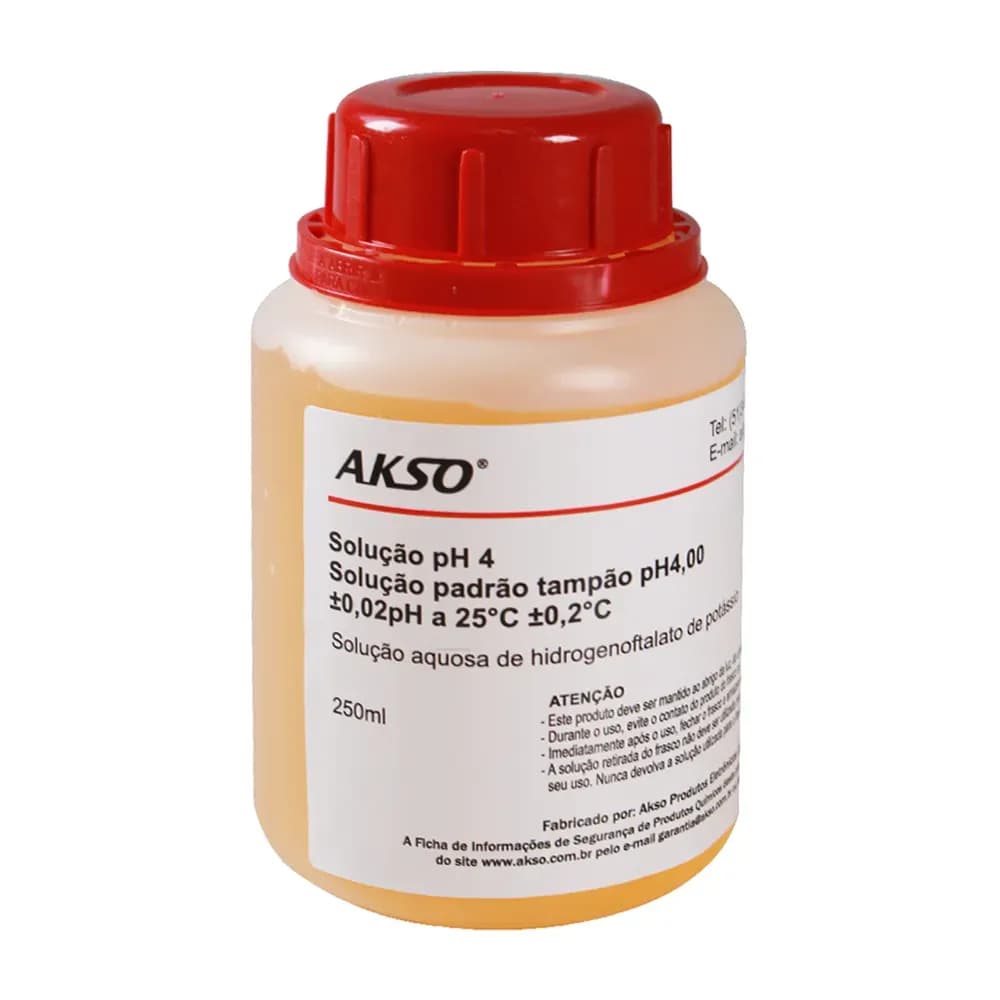 SOLUÇÃO PH 4 250 ML AKSO