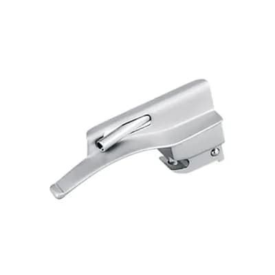 LÂMINA PARA LARINGOSCÓPIO INOX FIBRA ÓPTICA Nº0 MACINTOSH MD