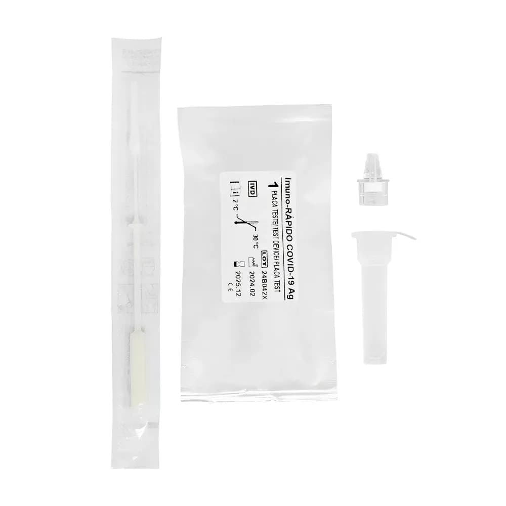 TESTE RÁPIDO ANTÍGENO COVID-19 SWAB NASAL 15 MIN 25UN WAMA