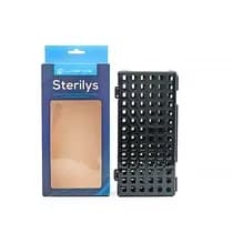 Estojo para Esterilização Plástico 20x9x4cm Sterilys Grande Preto - Lysanda