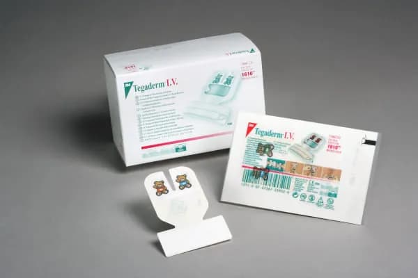 Curativo Transp Tegaderm IV 1610 5X5,7 C/100UN HB004816565