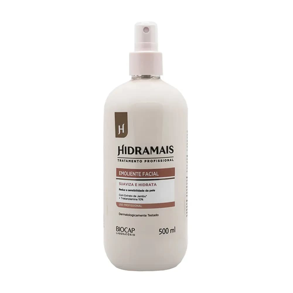 EMOLIENTE FACIAL DE USO PROFISSIONAL 500ML HIDRAMAIS