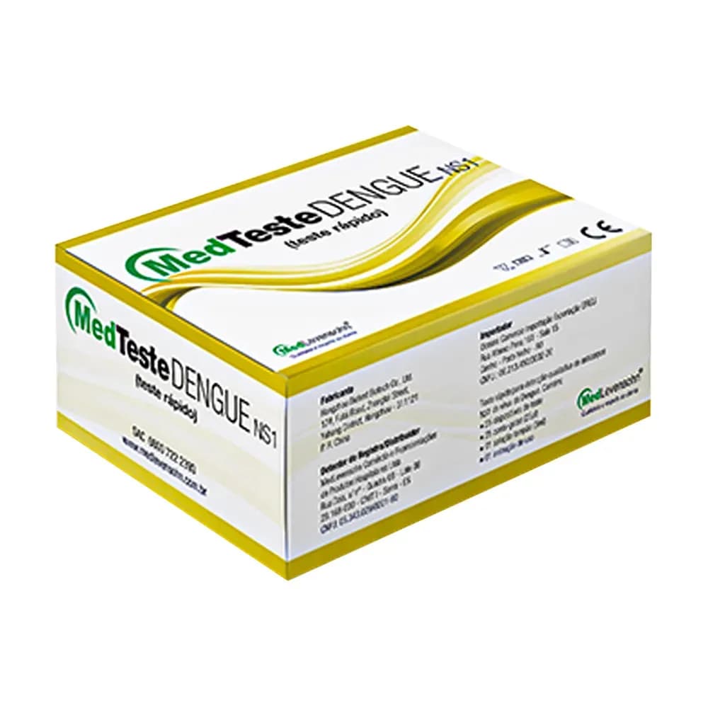 MEDTESTE PARA DENGUE NS1 TESTE RÁPIDO C/25UN