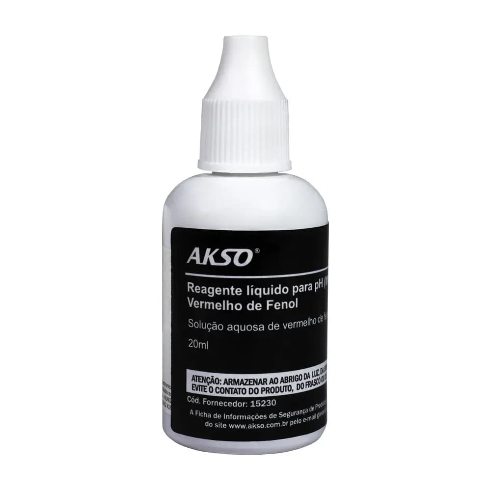 REAGENTE LÍQUIDO PARA ANALISE DE PH(MI411) 20ML AKSO