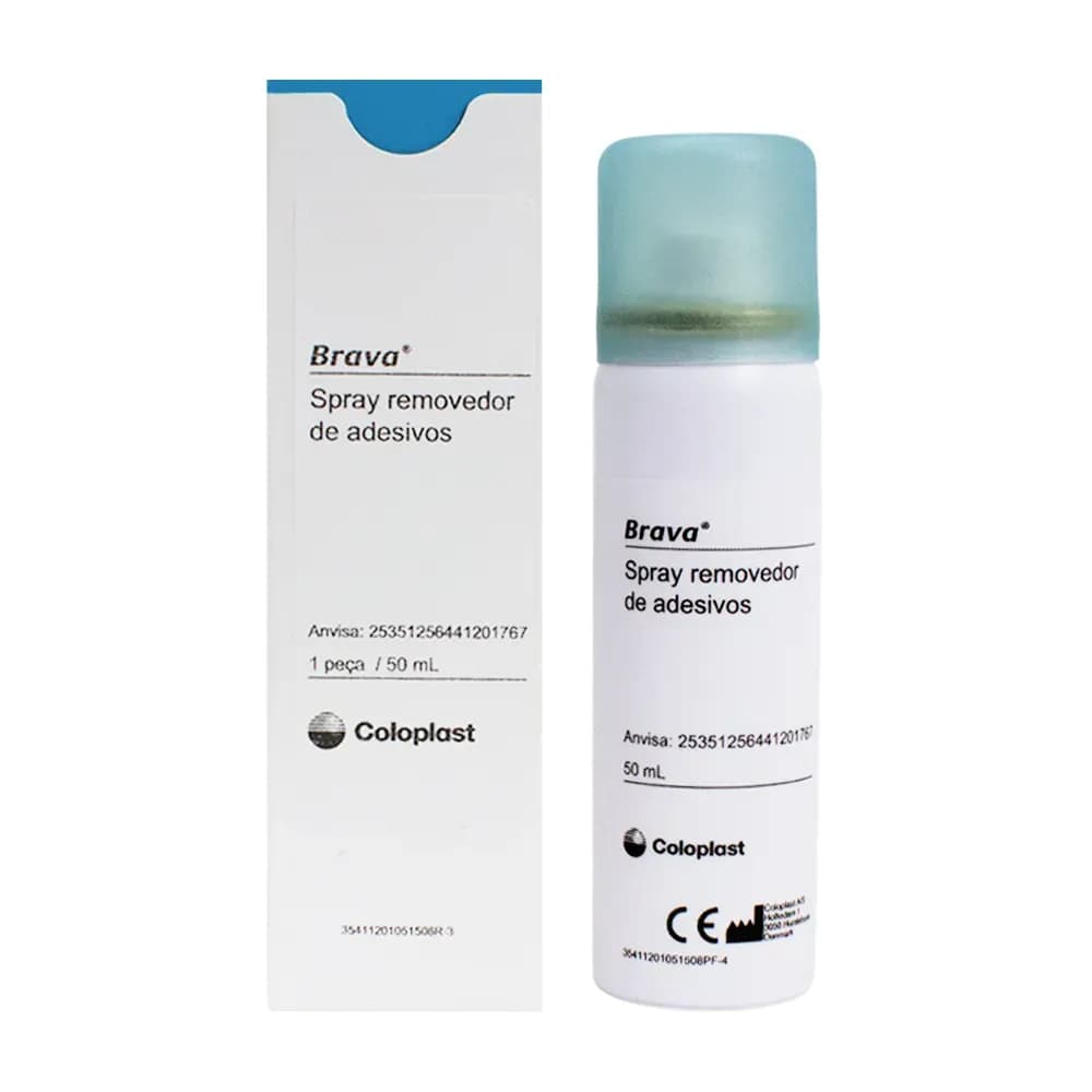 SPRAY REMOVEDOR DE ADESIVO SEM ARDOR BRAVA 50ML COLOPLAST