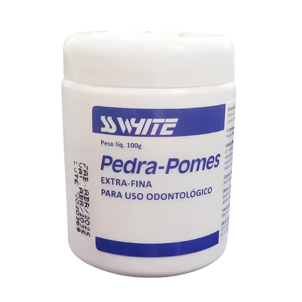PEDRA-POMES PARA USO ODONTOLÓGICO EXTRA-FINA 100G SSWHITE