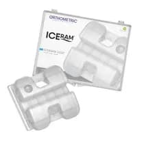 Bráquete Cerâmico Iceram Conjunto 5x5 - Edgewise 0,022'' - Orthometric