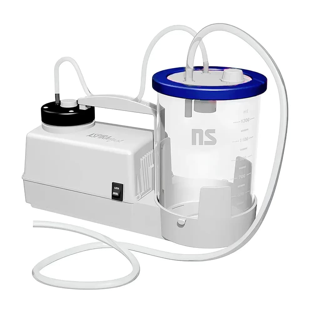ASPIRADOR SECREÇÃO FLUIDOS SANGUE SALIVA ASPIRAMAX 1,3LIT NS