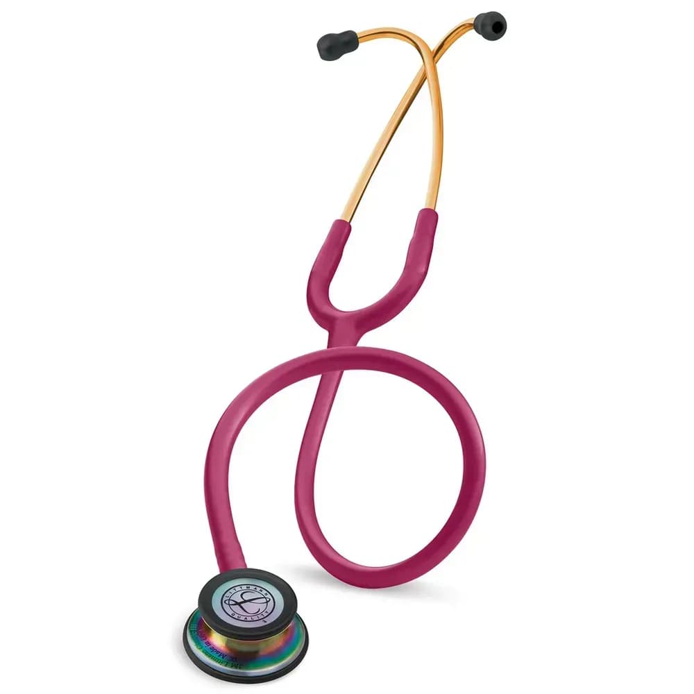 ESTETOSCÓPIO LITTMANN CLASSIC III 5806 FRAMBOESA RAINBOW 3M
