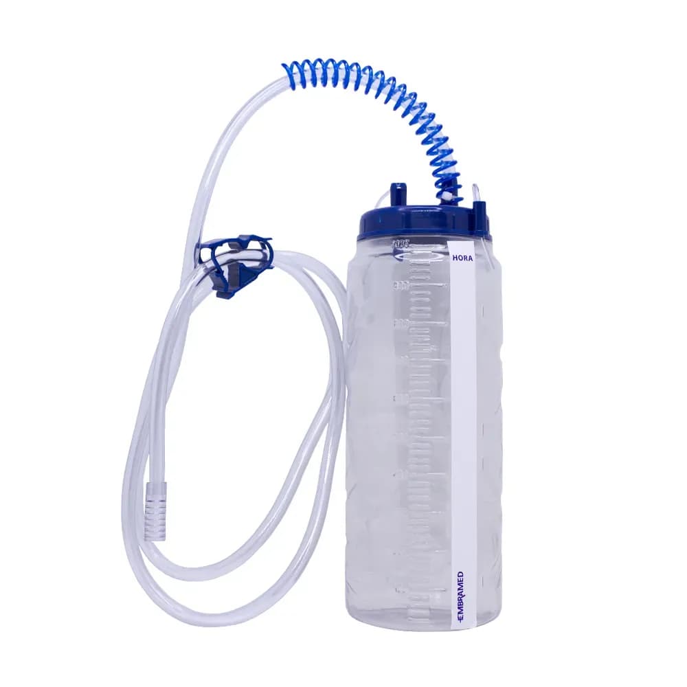 FRASCO DE DRENAGEM MEDIASTINAL E GÁSTRICA 1L MEDIDREN CREMER