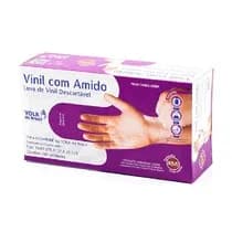 Luva para Procedimento Vinil com Pó - VOLK
