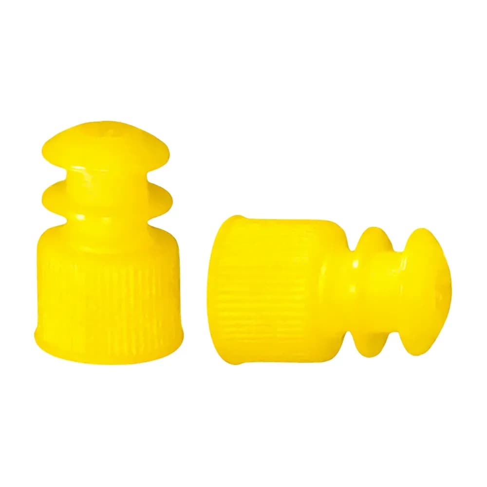 TAMPA PARA TUBO DE ENSAIO PLÁSTICO 12X75MM 1000UN LABOR IMPORT