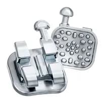 Bráquete Metálico Edgewise Advanced Series 0,022 - Reposição com Gancho - Orthometric