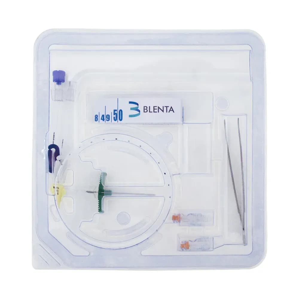 CATETER CANALIZAÇÃO ENDOVENOSA PICC DUPLO LÚMEN 3.0FR BLENTA