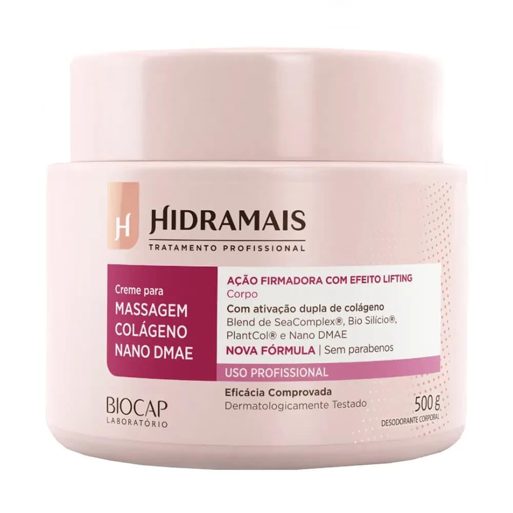CREME ESTIMULADOR DE COLÁGENO NANO DMAE 500G HIDRAMAIS