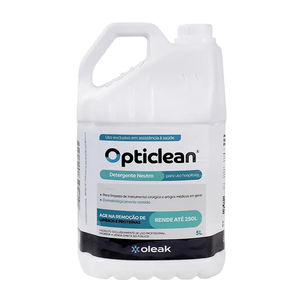 DETERGENTE NEUTRO HOSPITALAR USO GERAL 5L OPTICLEAN OLEAK