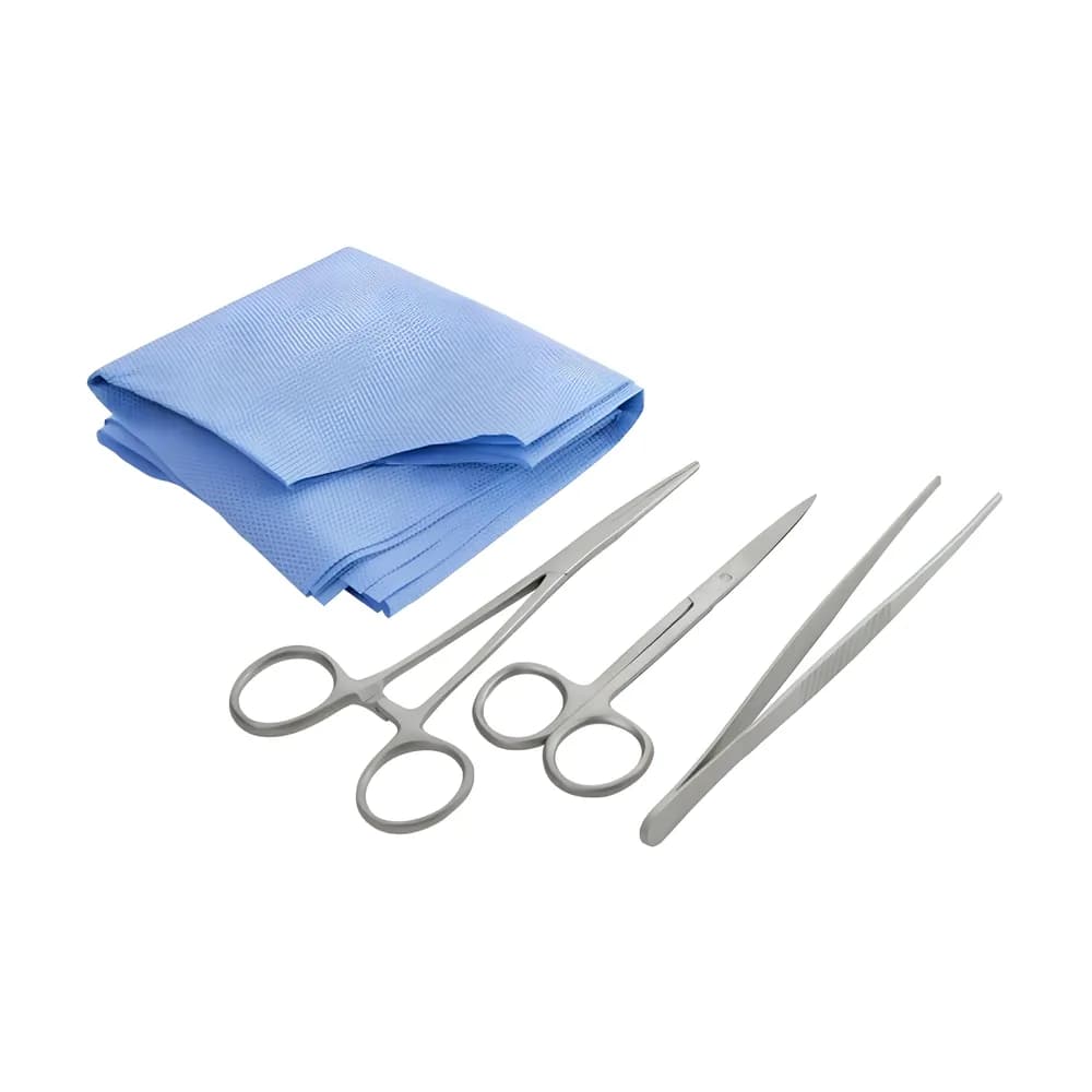 KIT CURATIVO DESCARTÁVEL LIGA METÁLICA ESTÉRIL KOLPLAST