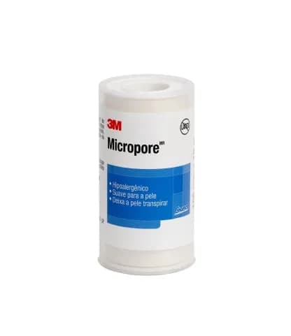 Fita Micropore 100MM X 10M C/Capa Branca - 1 UN - 1530 H0001400771