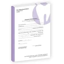 Atestado Linha Slim Dente Estilo Roxo