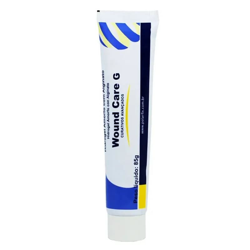 Wound Care Hidrogel Com Alginato 85g - Polarfix