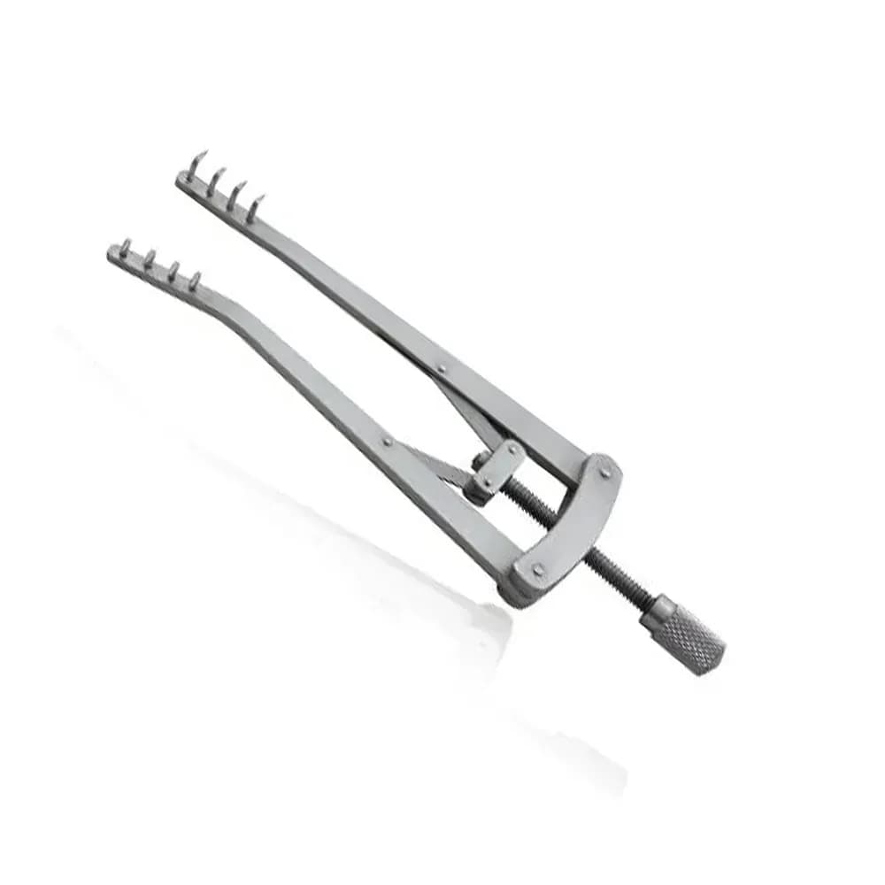 AFASTADOR ALM AGUDO EM AÇO INOX TAM 4X4 ABC