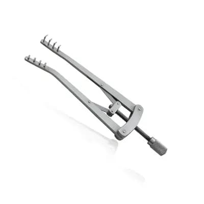 AFASTADOR ALM AGUDO EM AÇO INOX TAM 4X4 ABC