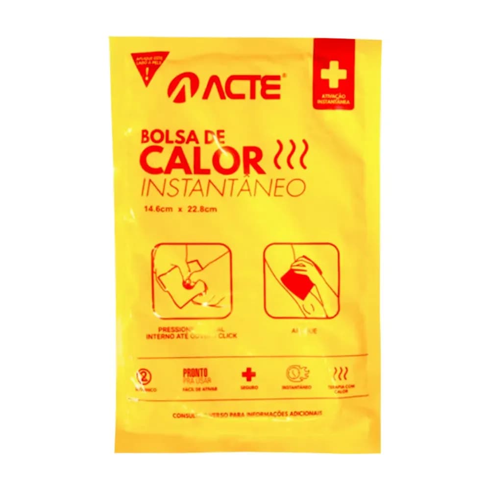 BOLSA DE CALOR INSTÂNTANEO 14,6X22,8CM ACTE