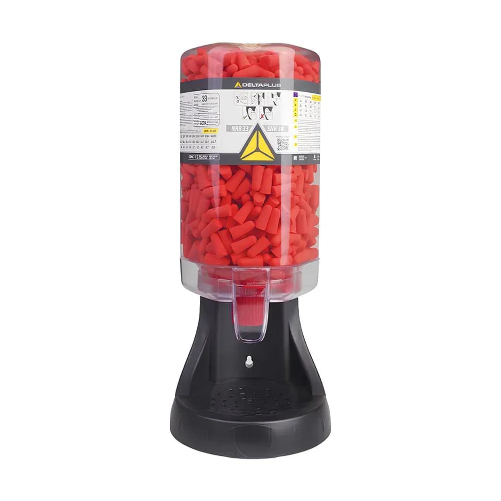 DISPLAY DE PROTETOR AURICULAR VERMELHO 500 PARES CONIC DELTAPLUS