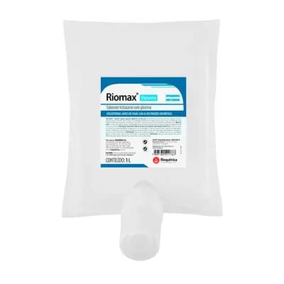 SABONETE ESPUMA NEUTRO COM GLICERINA 1L RIOMAX RIOQUÍMICA