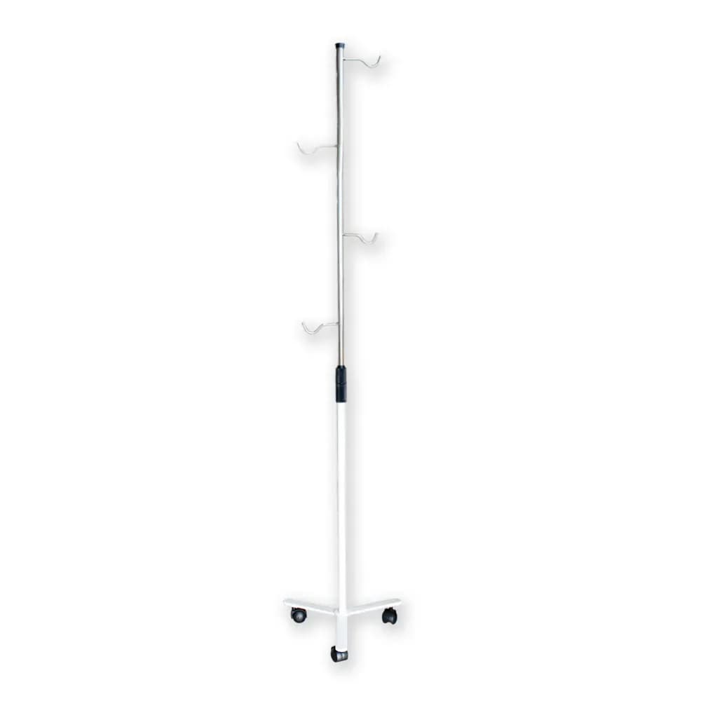 SUPORTE DE SORO VARIAVEL HASTE EM INOX MOVEISMED