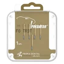 Broca Transmetal Cilíndrica Ponta Arredondada Corte Cruzado TR3T FG 19mm 5unid. - Prima Dental