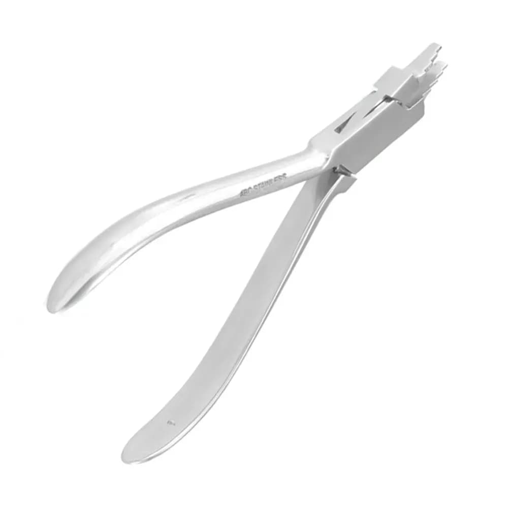 ALICATE DE NANCE PARA ORTODONTIA N01 EM AÇO INOX ABC