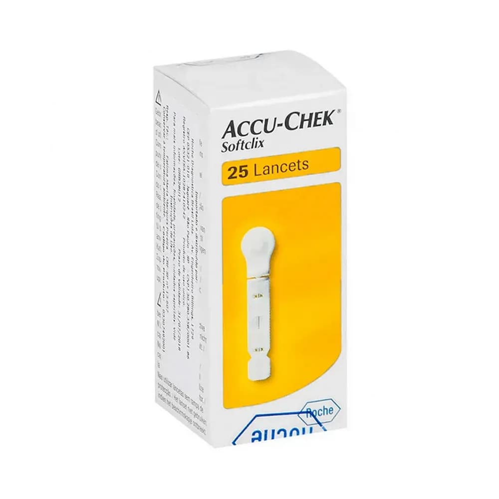 LANCETA PARA CANETA LANCETADORA SOFTCLIX C/25UN ACCU-CHEK