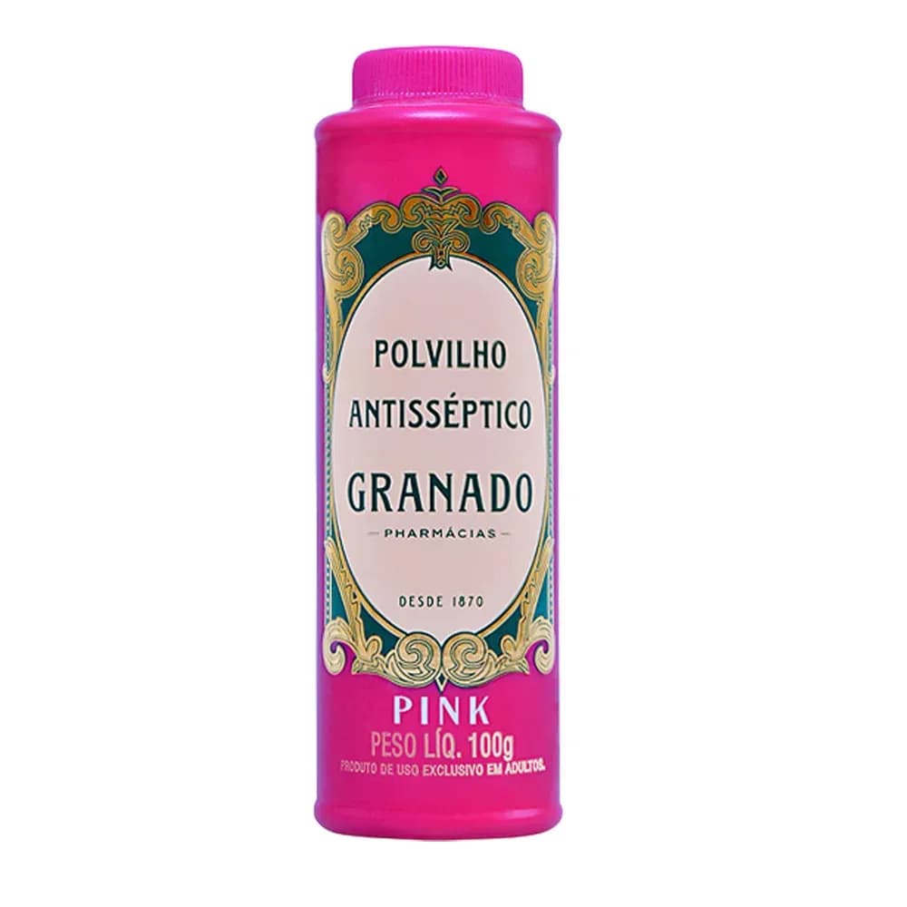 POLVILHO ANTISSÉPTICO PINK 100G GRANADO