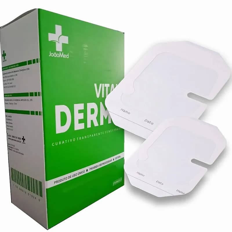Curativo Filme Transparente Fenestrado - Vital Derme