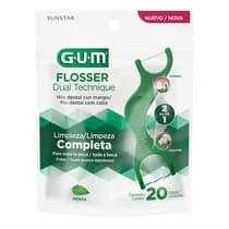 Fio Dental Flosser Dual Technique - GUM